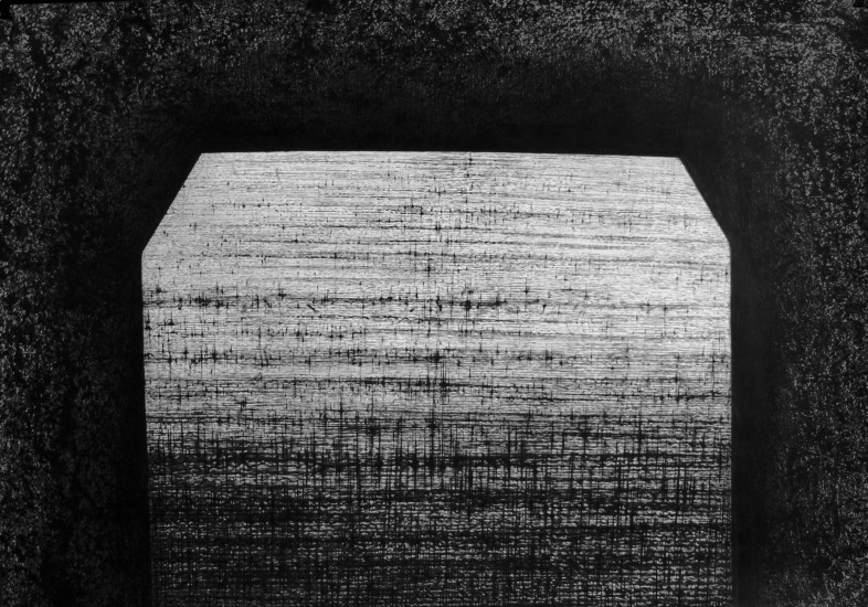 T. Chudzik | Gate 2 | drawing | 100x70 cm | 2016
